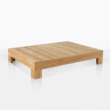 Resort Coast Teak Frame Wood Coffee Table