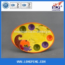 Hot Sale Ceramic Egg Holder Plate