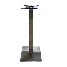 Square Base Stainless Steel Table Base