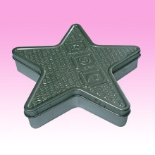 tin boxes star-shape box