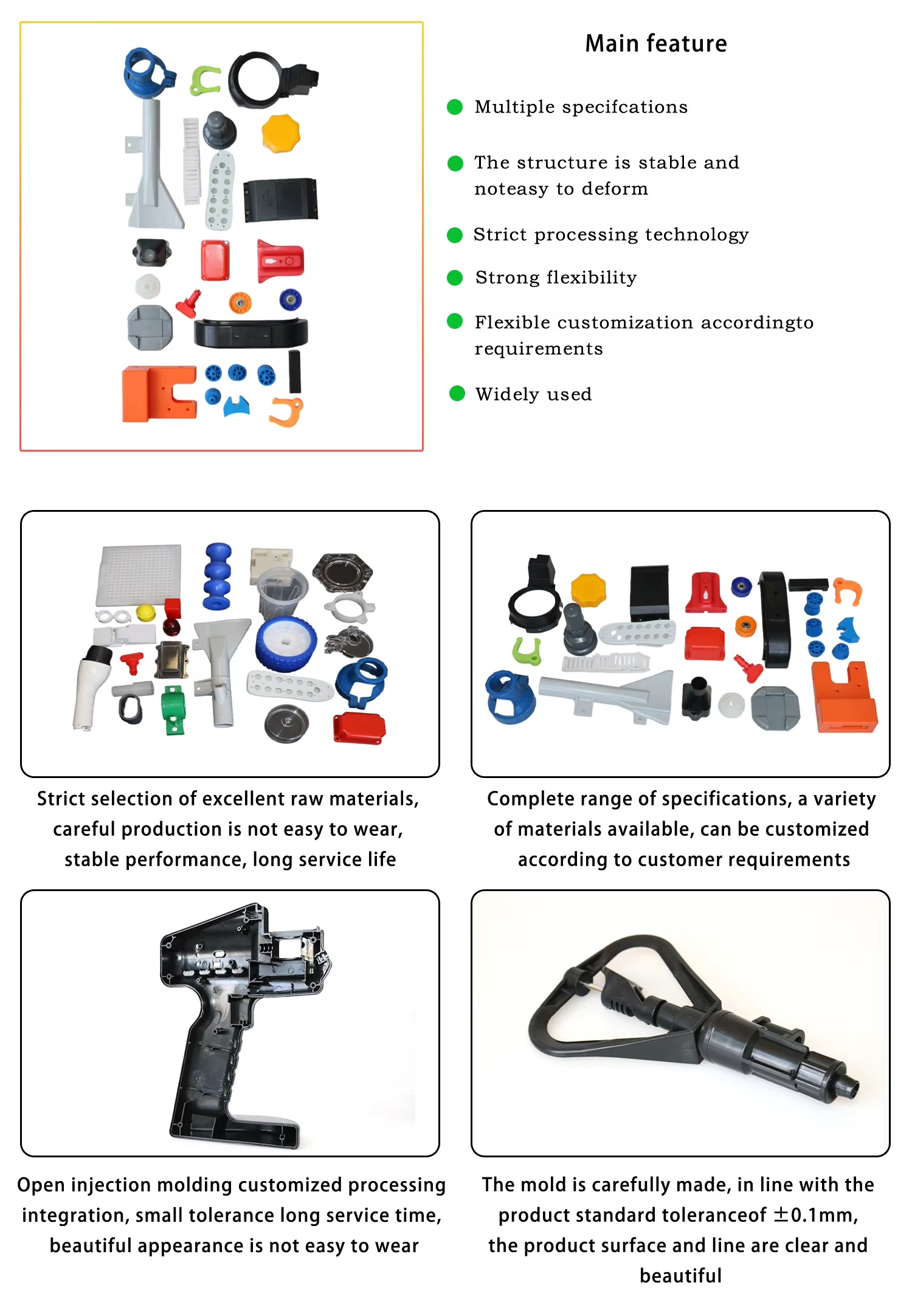 Parts for Electronic Device Enclosure case Sh Parts for Electronic Device Enclosure case Sh