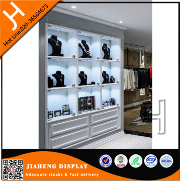 Profession Design Shop Corner Wooden Cupboard With Showcase Designs