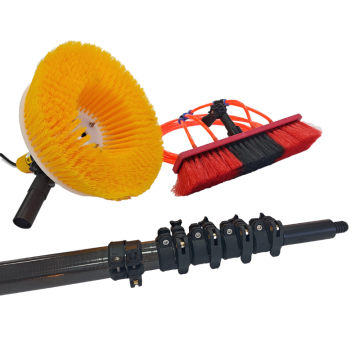 High Rise Water Fed Pole Carbon Fiber Window Cleaning System