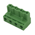 Pitch de 7,62 mm 4pin Femelle Pluggable Block