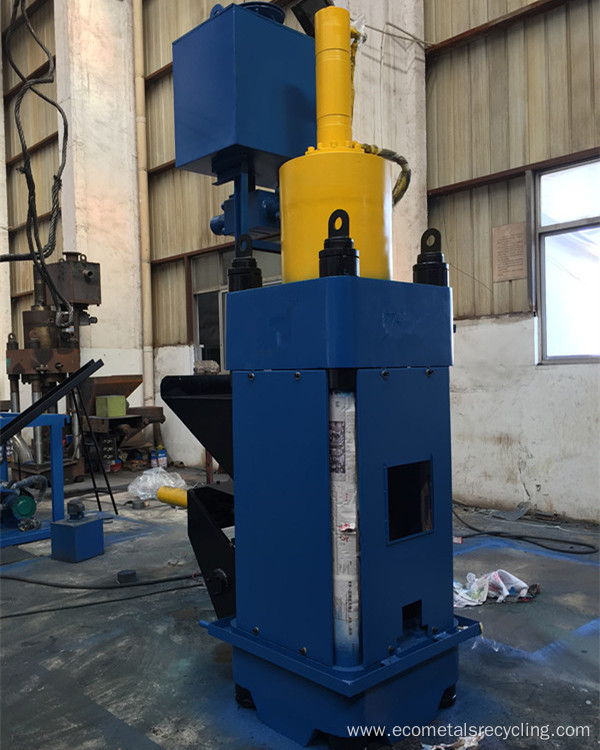 Vertical Chips Steel Recycle Briquetting Press Machine