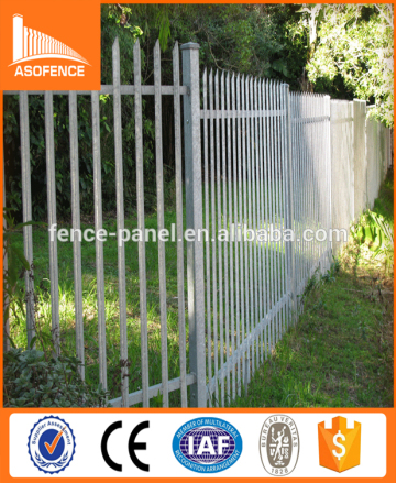 Ornamental powder coated Palisade Garden Fencing