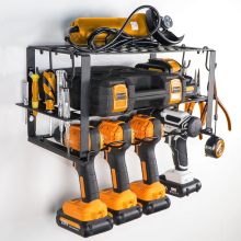 Heavy Duty Power Tool Organizer Wall Mount Storage Rack