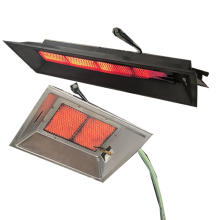 Flameless ceramic catalytic poultry  infrared brooder gas heaters