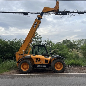 Used JCB 535-95 Telescopic Forklift for Sale in China - 10 Meter Lift Capacity