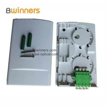 2 Port Multifunctional Optical Fiber Terminal Box Socket