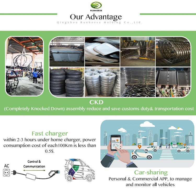 EEC L6e Approval New Electric Van for Cargo Delivery