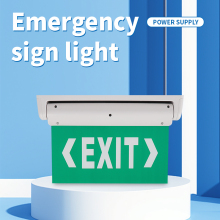 Li-ion ABS and PC exit sign lights