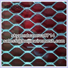 Hexagonal Hole Pattern Perforated Expanded Metal Mesh