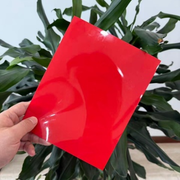 Opaque Red PET Sheet for Thermoforming