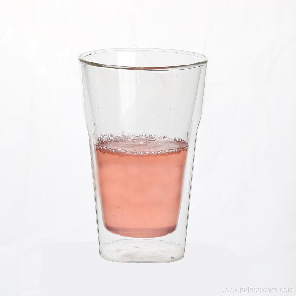 Double Wall Thermo Glass Tumbler For Green Tea Cup