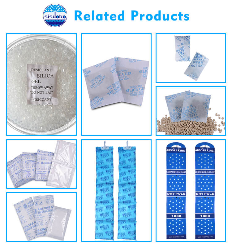 Keep goods dry moisture absorber montmorillonite clay desiccant 2021