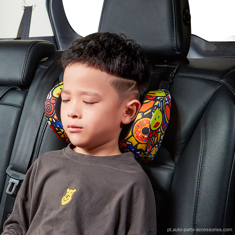 Cartoon de almofada de apoio do apoio para apoio da cabeça do assento de carro personalizada