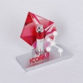APEX New Shop Small Acrylic Makeup Display Stands