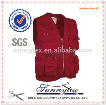 Sunnytex Multipocket wholesale fashion unisex vests