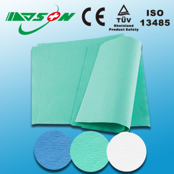 medical surgical sterilization crepe paper green ,blue paper
