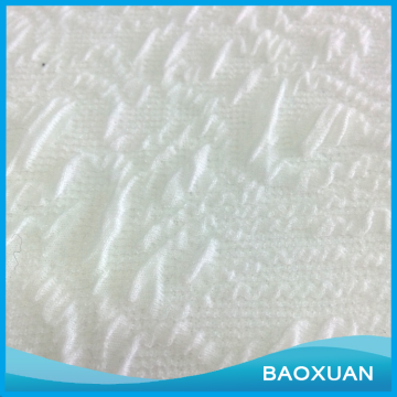 hacci knit bubble fabric raw meterial for dyeing