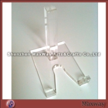 Elegant Clear Acrylic Coaster /Tray/Note Pad Holder with Your Logo