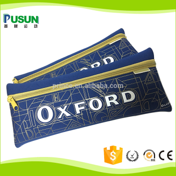 Screen Printing Pouch Zipper Closure Pencil Bag