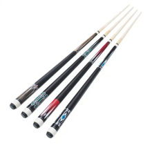 China Factory Custom Logo 3/4 Jointed Wood Snooker Cues for Sale