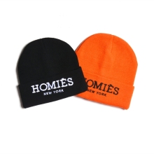 Promotional beanie with embroidery logo on front//custom made high quality organic beanies