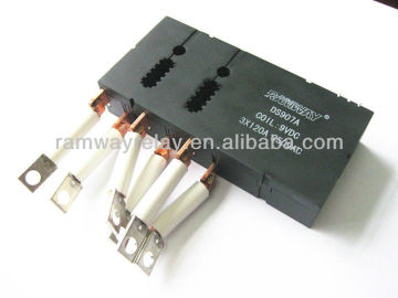 RAMWAY 120A 3w relays, 3phase protection relays, 2 coils latch relays