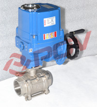 1000wog regulation explosion-proof thread electric water ball valves ac380v