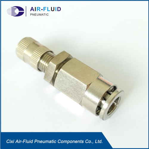 Air-Fluid 1/2 PTC Push Lock Valve