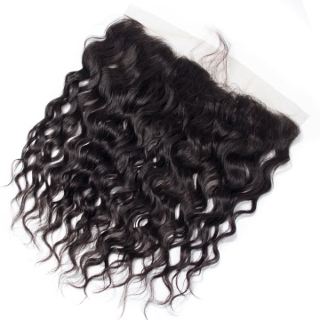 CELIE Unprocessed Water Wave Fronal 13x4 Nice Bleached Knots Lace Frontal Swiss Lace Hair Frontal