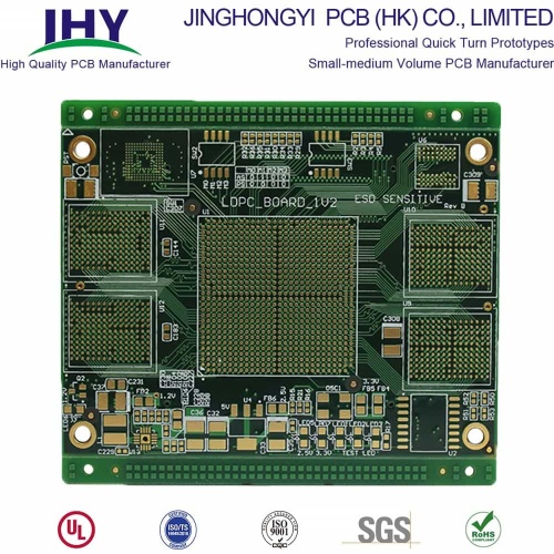 10-layer Fr4 PCB Impedance Plug Via Hole PCB