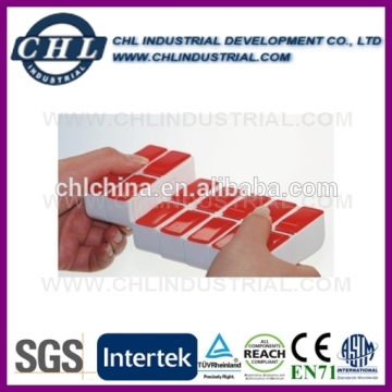 Logo print 2 week plastic pill box