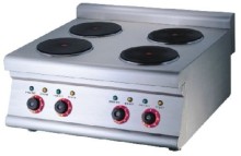 Electric 4-plate cooker