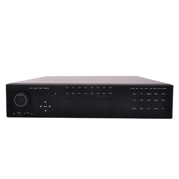 24/32CH Full D1 2U Standalone DVR, Supports HDMI®, VGA, eSATA, USB 2.0 and 8 HDDs