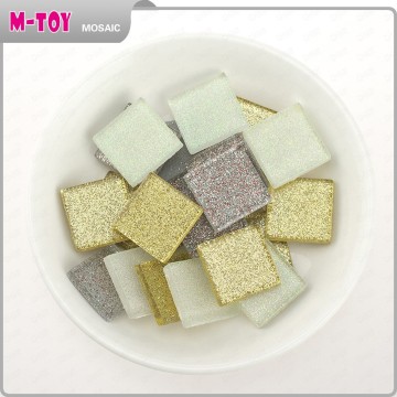 SPA304 20*20MM glass mosaic diy handwork craft