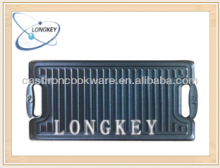 standing high temperature vegetable oil cast iron griddle pan