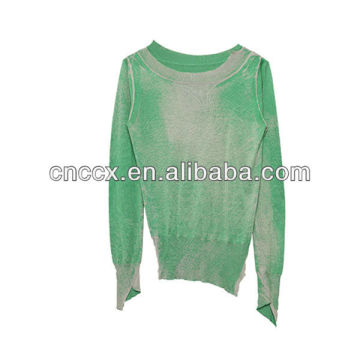 13STC5660 latest lady sweater chinese style fashion printed sweater