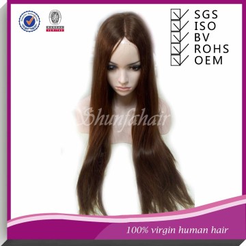 26inch hot selling straight 100% virgin human hair wigs , wigs human hair,mono top human hair wigs