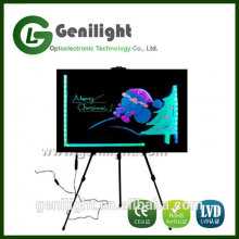 merry Christmas LED Message Board Safety Angle Bead LED writing board