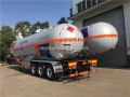 Avrupa marka sıvılaştırılmış petrol gazı tanker Yarı Römork