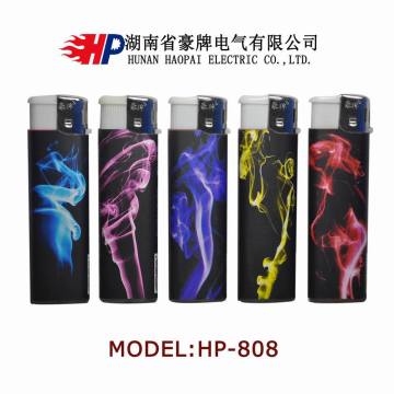 disposable electronic gas lighter plastic cigarette lighters smoking kitchen lighters