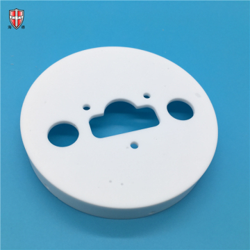 grinding milling alumina ceramic disc tray plate cap