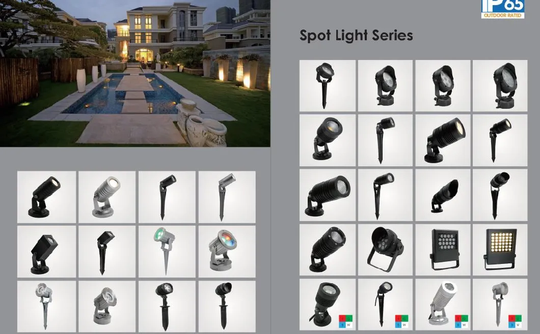 5X3w IP65 LED Landscape Garden Spotlight