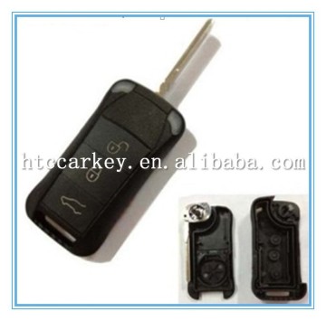 auto key 3 button for porsche flip key