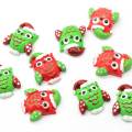 Fancy Owl Shaped Cabochon Red Green Major Flatback Animal Bead Handmade Craft Decor Bead Charms Toy DIY Ornaments