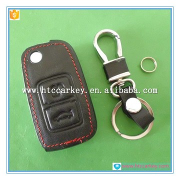 high quality leather car key case for chery