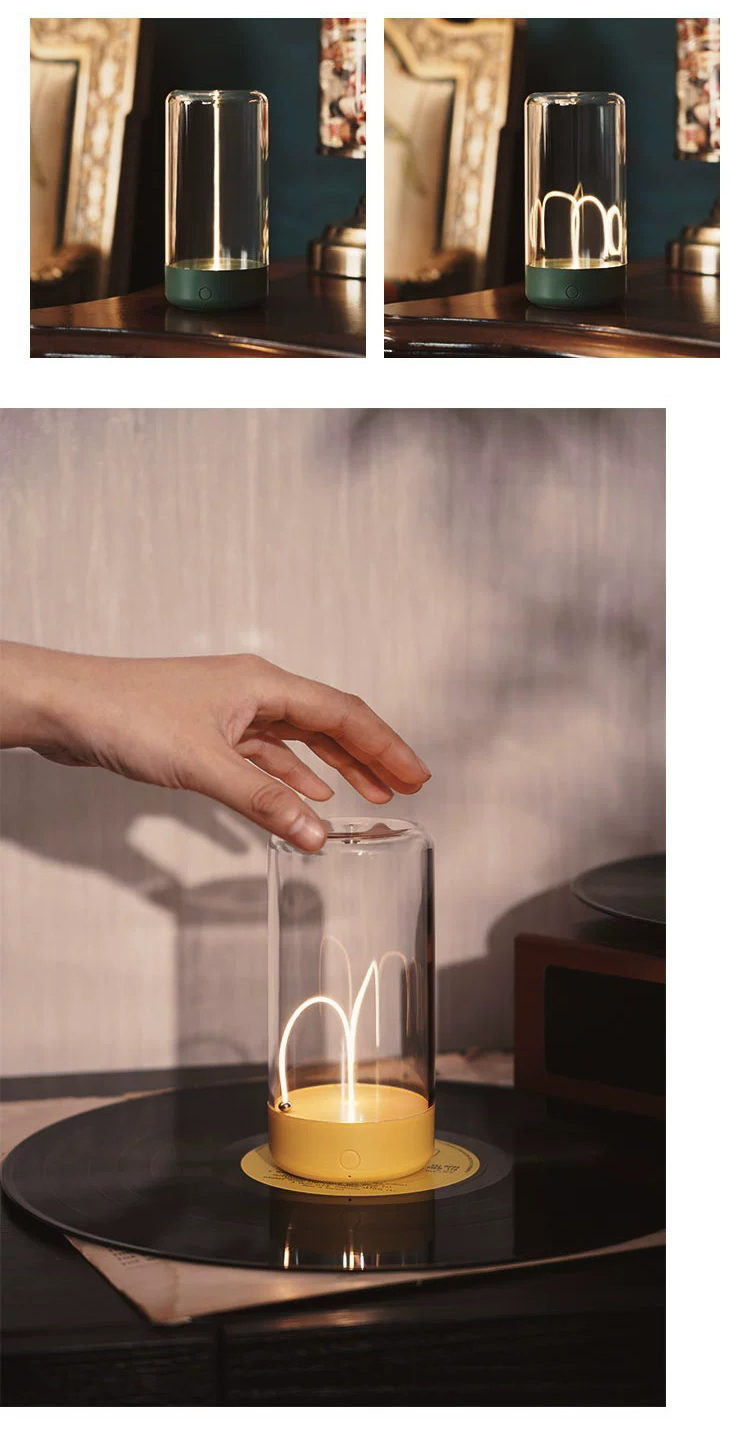 High Transmission USB Magnetic Adsorption LED Bar Fila Night Light Lamp Camping Home Decoration Touch Control DC 5V Lighting